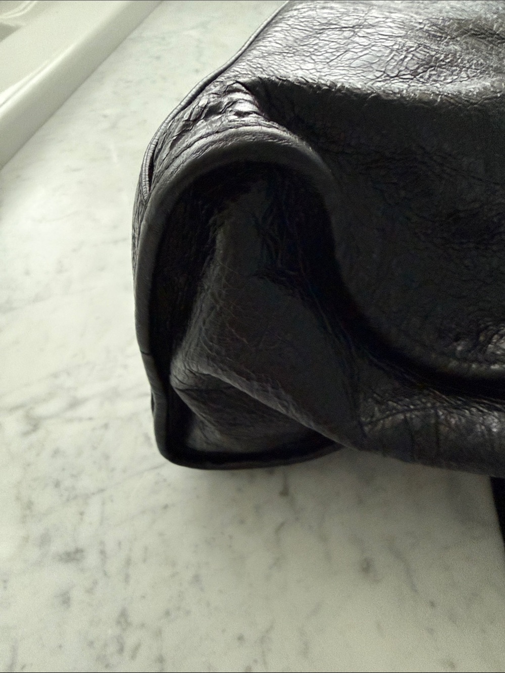 Balenciaga Black Leather City Bag with Silver Hardware - Picture 9 of 9